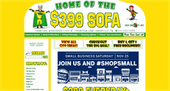 Desktop Screenshot of 399sofastore.com